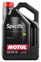 MOTUL 109841 - SPECIFIC RN17 5W30 5 L.