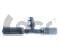 ACR 111262AC - ESPIGA UNION #6 #6 TOMA CARGA R134A REDUCIDO ACERO