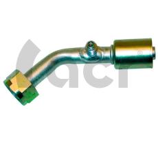 ACR 114008 - RACOR H TUBO-O 45º #8 TOMA 1/4" CAS