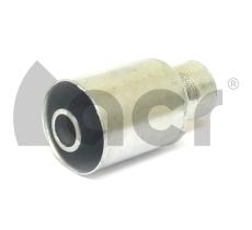 ACR 115104AC - RACOR RECTO HEMBRA SOLDABLE 3/8" #6 CAS REDUCIDO ACERO