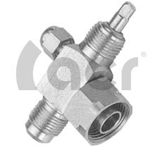 ACR 119005 - RACOR VALVULA YK O'R 1/2" TOMA 1/4"