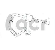 ACR 119234 - TUBERIA ORIGINAL CITROEN C5 II-PEUGEOT 407 EVAP-COMP