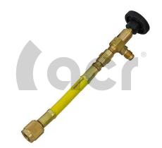 ACR 204100 - ADAPTADOR VALVULA BOLA AMARILLA 1/4" 1/4"