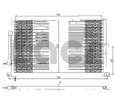 ACR 300062 - CONDENSADOR FORD MONDEO III