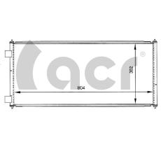 ACR 300063 - CONDENSADOR FORD TRANSIT VI