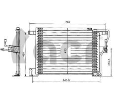 ACR 300064 - CONDENSADOR JEEP GRAND CHEROKEE