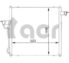 ACR 300069 - CONDENSADOR FORD EXPLORER