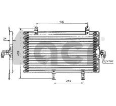ACR 300120 - CONDENSADOR ALFA ROMEO 155