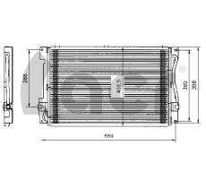 ACR 300210 - CONDENSADOR VOLVO 850/S70/V70