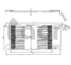 ACR 300238 - CONDENSADOR CHRYSLER VOYAGER I