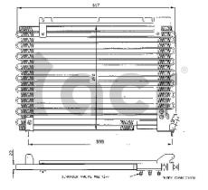 ACR 300241 - CONDENSADOR VOLVO 940/960