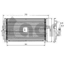 ACR 300255 - CONDENSADOR HYUNDAI SONATA