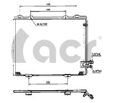 ACR 300271 - CONDENSADOR MB W210