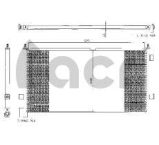 ACR 300345 - CONDENSADOR VOLVO FH12/FH16