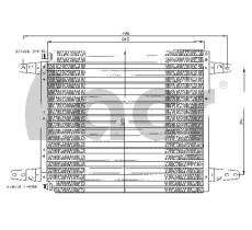ACR 300350 - CONDENSADOR SCANIA SERIE 3