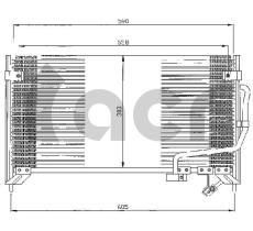 ACR 300352 - CONDENSADOR MAZDA 323 F