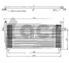 ACR 300379 - CONDENSADOR NISSAN MICRA