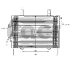 ACR 300383 - CONDENSADOR RENAULT KANGOO