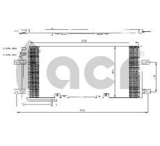 ACR 300485 - CONDENSADOR VW TRANSPORTER