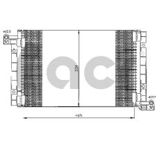 ACR 300488 - CONDENSADOR FIAT MAREA/MULTIPLA