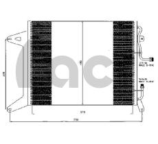 ACR 300498 - CONDENSADOR IVECO EURO CARGO/EURO STAR/ EUR