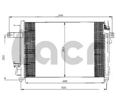 ACR 300520 - CONDENSADOR HYUNDAI GETZ