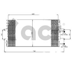 ACR 300524 - CONDENSADOR RENAULT ESPACE III