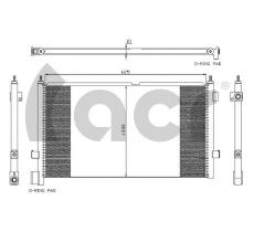 ACR 300554 - CONDENSADOR VOLVO FM7/FM9/FM10/FM12