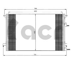 ACR 300558 - CONDENSADOR SAAB 9.3