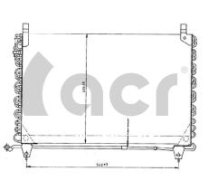 ACR 300564 - CONDENSADOR MB W126