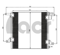 ACR 300583 - CONDENSADOR MB W163/ML230