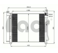 ACR 300611 - CONDENSADOR KIA PICANTO