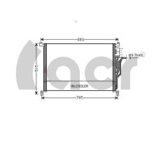 ACR 300637 - CONDENSADOR AUDI A8
