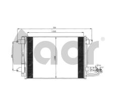 ACR 300751 - CONDENSADOR AUDI A3/S3-SEAT ALTEA-SKODA OCTAVIA