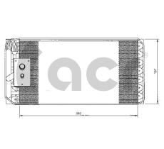 ACR 310141 - EVAPORADOR DAF 95