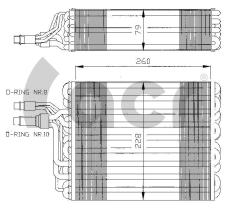 ACR 310143 - EVAPORADOR VW TRANSPORTER