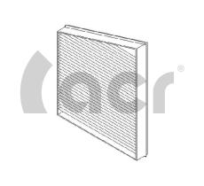 ACR 320553 - FILTRO DE HABITACULO MERCEDES-BENZ