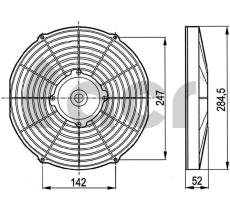 ACR 702110 - ELECTROVENTILADOR SOP 24V