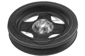 METALCAUCHO 40809 - POLEA CIGUEÑAL TOYOTA YARIS