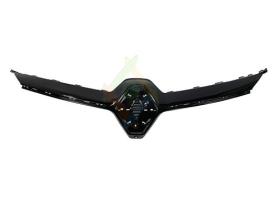 JUMASA 21204006 - MOLDURA REJILLA FRENTE NEGRA BRILLANTE CON AGUJERO CAMARA RE