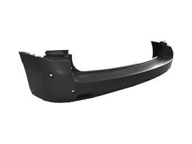JUMASA 25241066 - PARACHOQUES TRASERO NEGRO CON 4 AGUJEROS SENSOR CON AGUJEROS