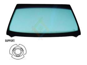 JUMASA V3030533 - PARABRISAS VERDE SERIGRAFIADO BASE ESPEJO VENTANA BMW 5(E39)