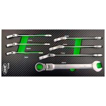 JBM 15158 - MÃDULO EVA FIBRA DE CARBONO DE 7 LLAVES COMBINADAS ARTICULA