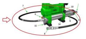 JBM 15440 - MANGUERA FLEXIBLE - #21 (REF.60038)