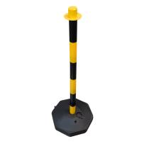 JBM 53940 - POSTE DE PLÃSTICO PARA CADENA  - AMARILLO/NEGRO