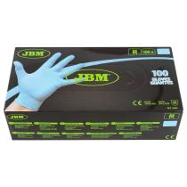 JBM 53984 - GUANTES AZUL DESECHABLES DE NITRILO TALLA M 3,5MIL