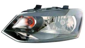 IPARLUX 11914303 - FARO IZQ.ELE.NEGRO H4 T.VALEO VW PO