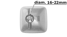 IPARLUX 57929119 - CABEZA-230X230-D14-20-GR.ANGUL VOLV