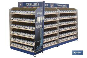 COFAN 04500109 - EXPOSITOR DE TORNILLERÍA DE 300 GAVETAS