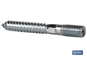 COFAN 07880680 - ESPARRAGO DOBLE ROSCA CINCADO HUELLA TORX M6X80